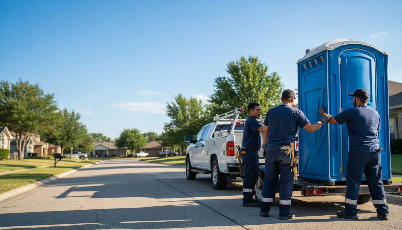 Portable Toilet Rental in Rockford, OH near me